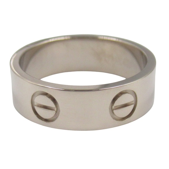 CARTIER Authentic 18k Silver Love Ring - Picture 3 of 7
